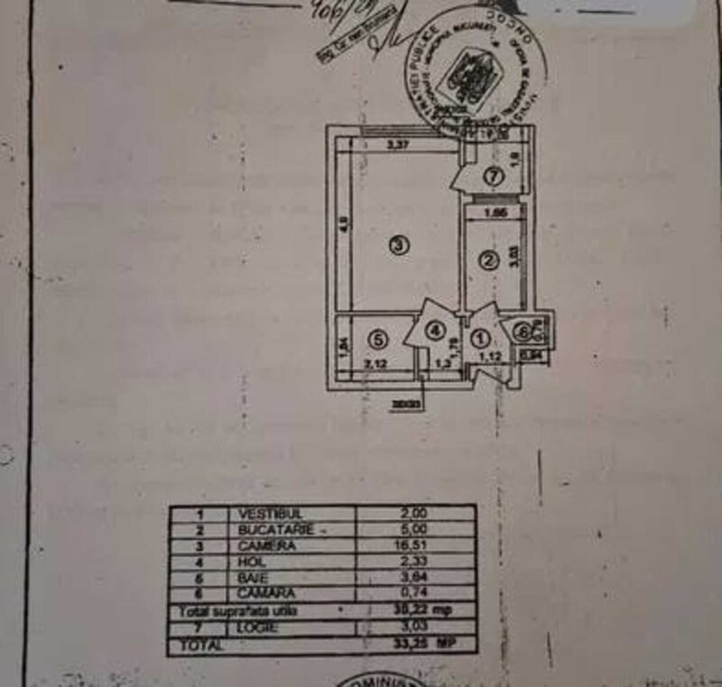 Drumul Taberei, Ghencea, Garsoniera 34 mp